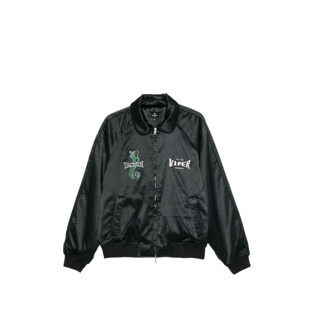 Represent Black Jackets - Bomber Jackets Men
